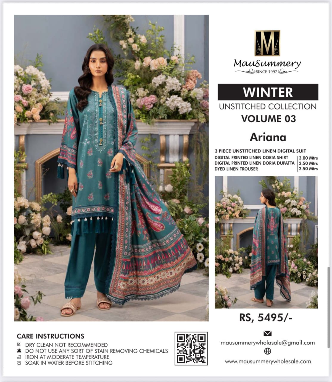 MUSAMMARY 3pc Casual Winter Collection
