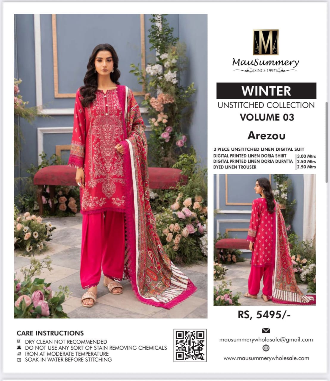 MUSAMMARY 3pc Casual Winter Collection