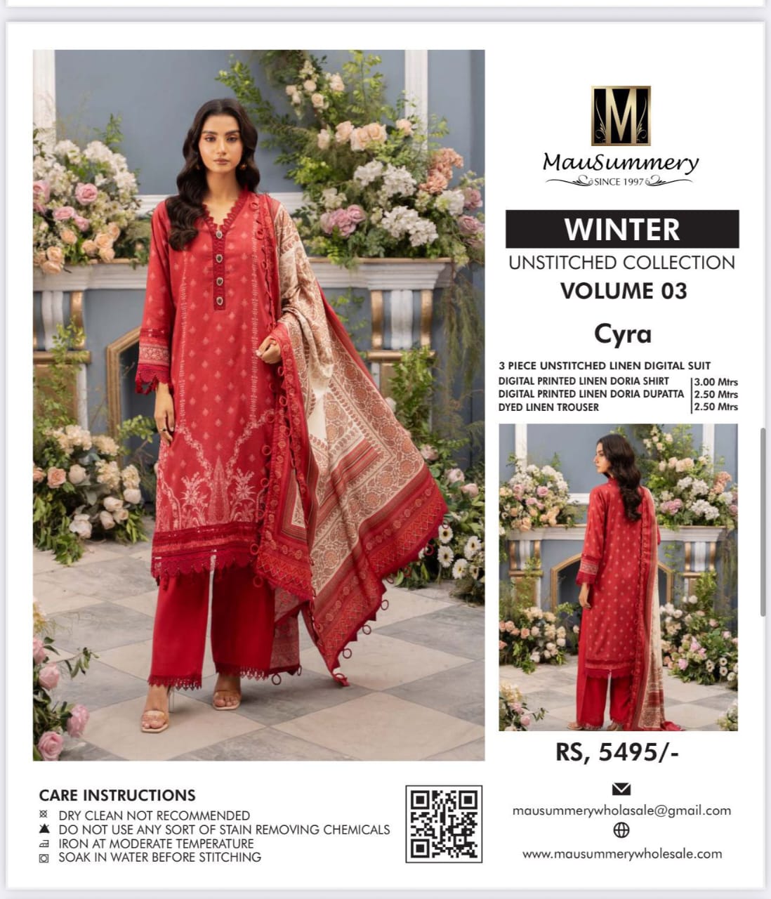 MUSAMMARY 3pc Casual Winter Collection