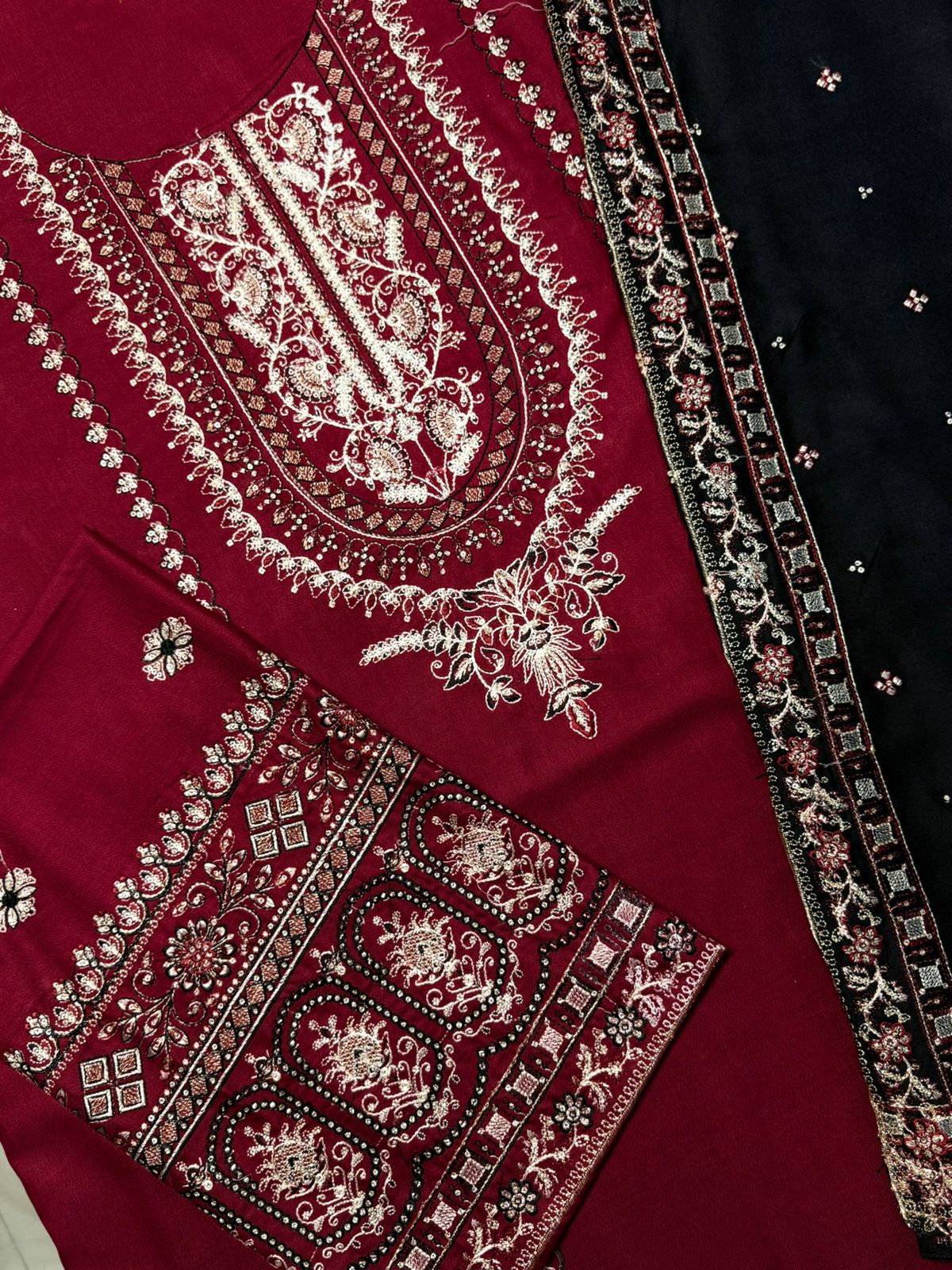 ALHAMDULILAH BATIK 3pc Casual Winter Collection