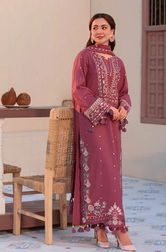 ALHAMDULILAH HANIA AMIR 3pc Casual Winter Collection