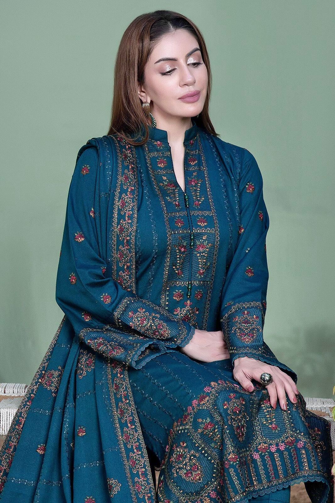 ALHAMDULILAH NOOR-E-FAJAR 3pc Casual Winter Collection