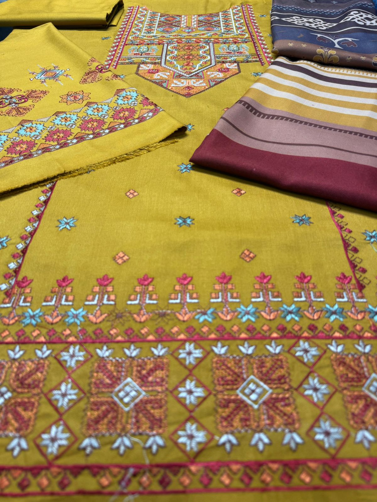ALHAMDULILAH SAPPHIRE 3pc Casual Winter Collection