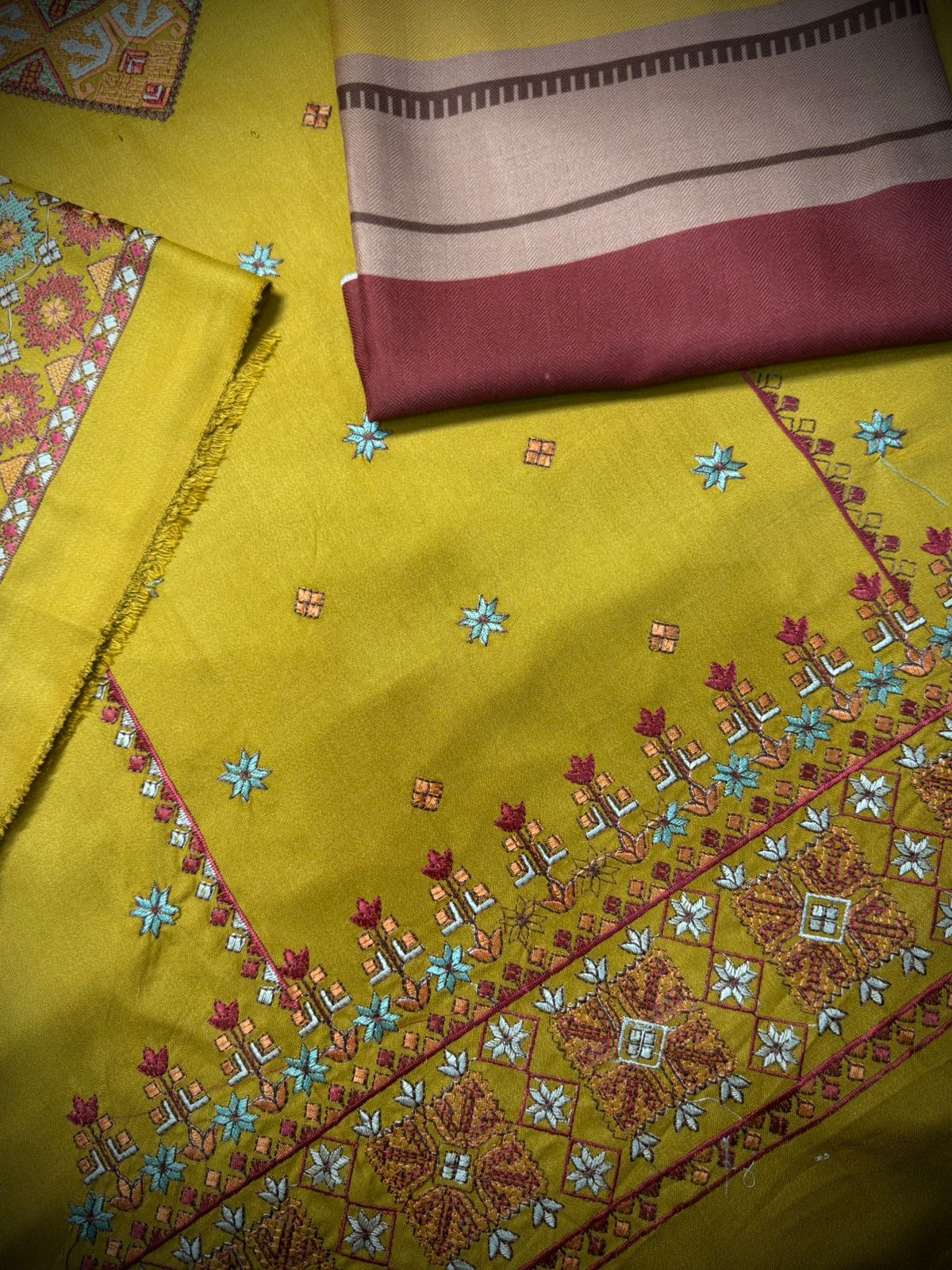 ALHAMDULILAH SAPPHIRE 3pc Casual Winter Collection